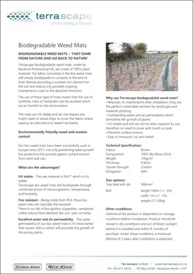 Info sheet Weedmat